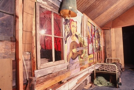 Twister Installation (detail of Granny Played Guitar)