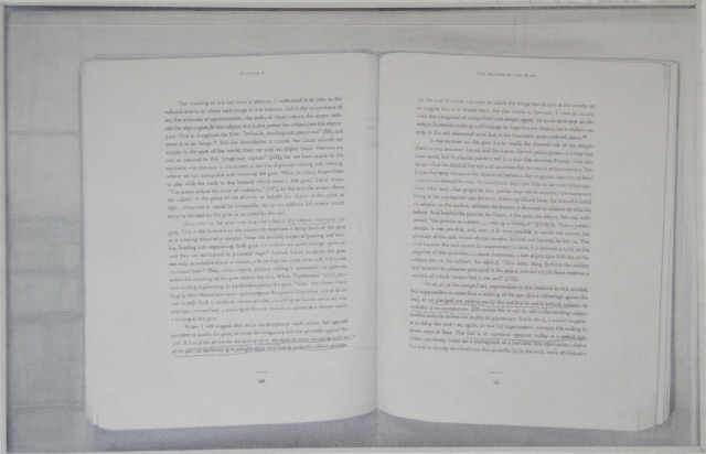 graphite drawing book photocopy by Molly Springfield