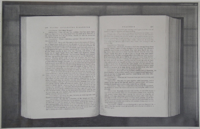 graphite drawing book photocopy by Molly Springfield