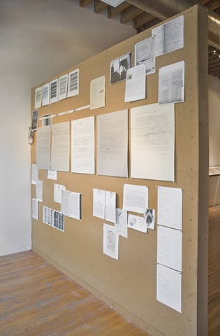 graphite drawing cork photocopies Translation by Molly Springfield