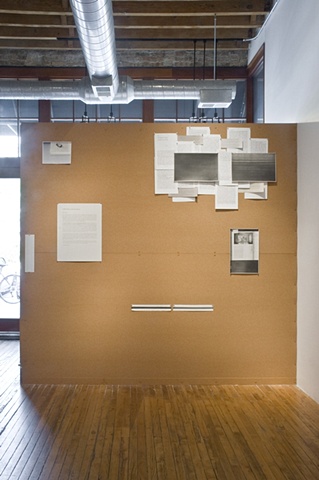 graphite drawing cork photocopies Translation by Molly Springfield