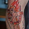 Burning Cross