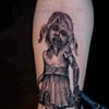 Zombie Girl Tattoo 2