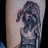Zombie Girl Tattoo 1