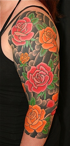 kiku rose 3 4 sleeve kiku rose 3 4 sleeve