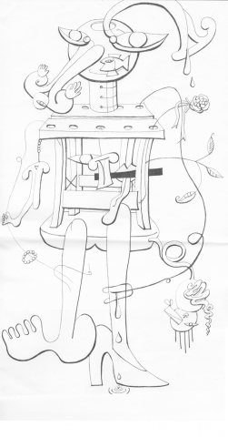 Drawing for the Womb Woman