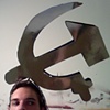 Communist symbol headpiece