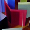 Cut-outs, 3 Blue, 3 Violet