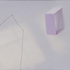 White Cut-out w/ Lines #2