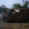 Van Pulled From A Canal Near The Pearl River Bridge, Mississippi