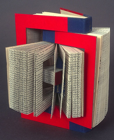 altered, alter, altered book, altered bookwork, bookworks, unique, one of a kind, cut paper, facebook, political art, installation, paper sculpture