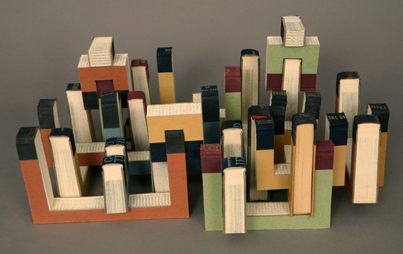 altered, alter, altered book, altered bookwork, bookworks, unique, one of a kind, cut paper, facebook, political art, installation, paper sculpture
