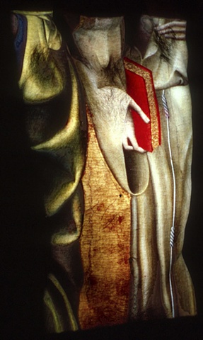 projected, histories, saints, models, live, male, female, medieval  