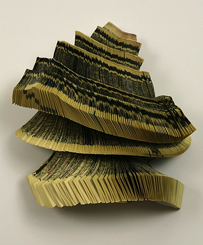 altered, alter, altered book, bookwork, bookworks, unique, one of a kind, cut paper, facebook, political art, paper sculpture