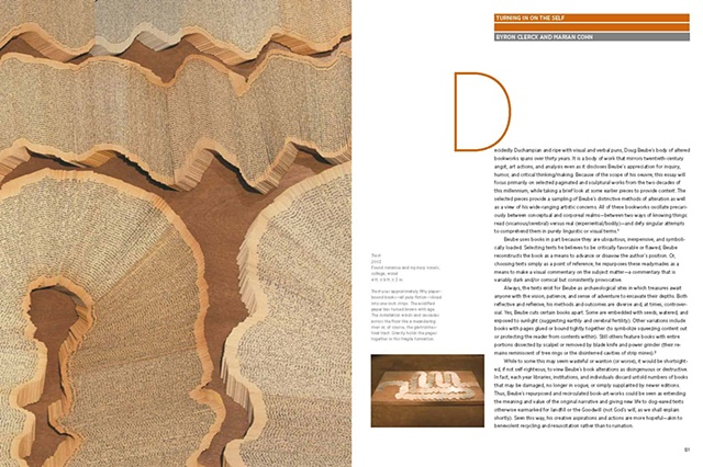 Doug Beube: Breaking the Codex
Bookwork, Collage and Mixed Media

