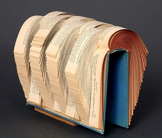 altered, alter, altered book, altered bookwork, bookworks, unique, one of a kind, cut paper, facebook, political art, installation