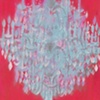 Chandelier - Red