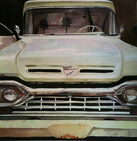 Old Blue Pick-up (Los Angeles, CA)