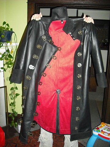 Custom Leather Coat