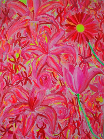 Gift Flowers, Red