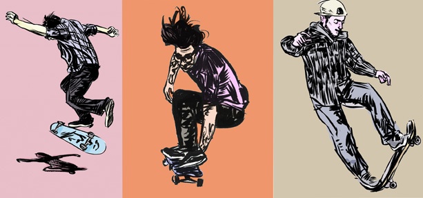 Facebook Skateboarding Portraits