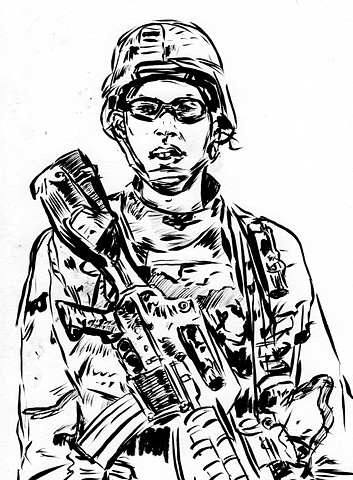 A Very Young Man with a Gun