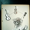 Sketch for an Installation of Guitars and Tape Loops