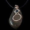 008 Fossil Necklace with Leather