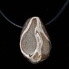 010 Fossil Necklace with Leather
