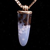 035 Agate and Gold Pendant