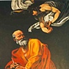 "Inspiration of St. Matthew"detail