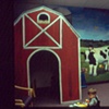 Doctor's office waiting room farm with 3D barn.
