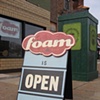Foam 'A' frame.