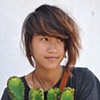 Zoe and the cactus