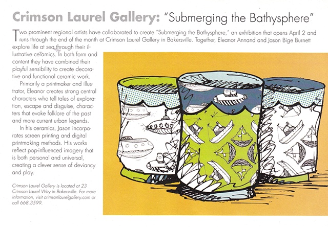 "Crimson Laurel Gallery: Submerging the Bathysphere"
The Laurel of Asheville 