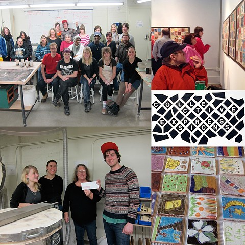 Kendall College of Art and Design Clay Collective:
Thresholds Tile Project 2014