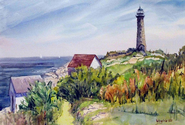 Thacher Island Looking North