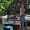DJ LoveCat doing her thang!!