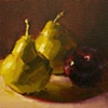 Pears with Plum