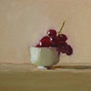 Red Grapes with Lemon