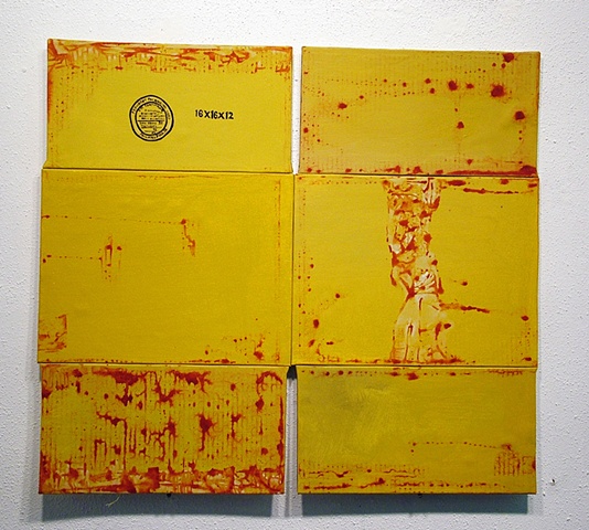  trash, foam, ready-made, installation, space