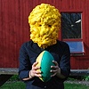 Yellow Mask: Self-Portrait


