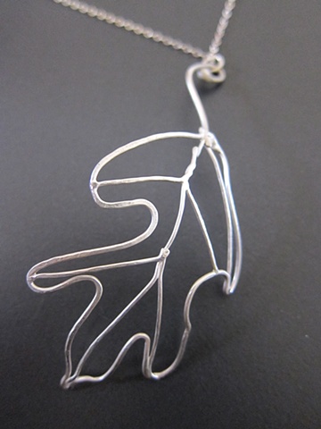 sterling, sterling silver, argentium, botany, bloom, leaf, silver oak