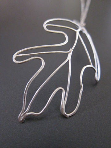 sterling, sterling silver, argentium, botany, bloom, leaf, silver oak
