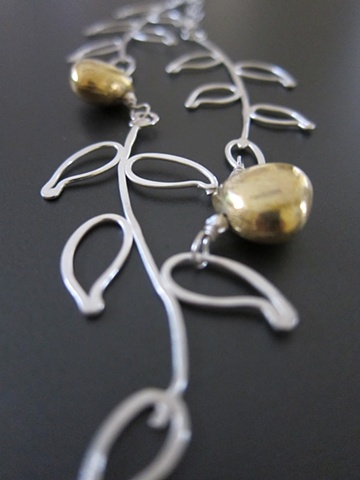 sterling, sterling silver, argentium, leaves, botany