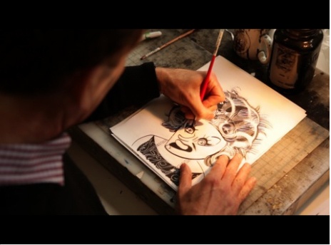 VIDEO: TOM BACHTELL DRAWS FOR THE TALK OF THE TOWN posted by The New Yorker