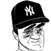 Joe Torre by Tom Bachtell