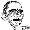 Barack Obama by Tom Bachtell