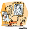 Tom Bachtell Self-Caricature