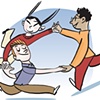 Land's End Running in Circle Icon